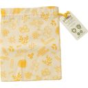 Pebbly Sac en Coton M - Jaune - 1 pcs.