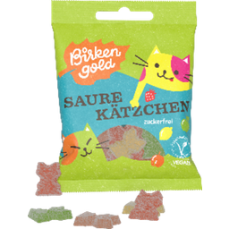 Birkengold Zure Katjes - 50 g