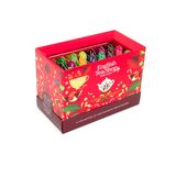 Organic Tea Advent Calendar - Christmas Countdown, Red