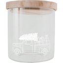 Eulenschnitt Christmas Car Glass Storage Jar 13 cm - 1 Pc.