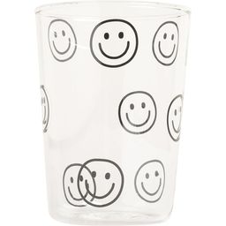 Eulenschnitt Vaso con Estampado Negro - Smileys