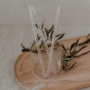 Eulenschnitt Rietjes Zwart 20 cm - Set van 4 - No Bad Days