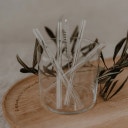 Eulenschnitt Drinking Straws - Black 13 cm, Set of 4 - Summer