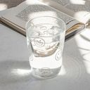 Eulenschnitt Verre avec Impression Blanche - Smileys