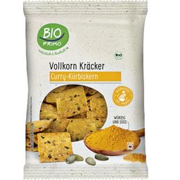 Bio celozrnné krekry s kari a dýňovými semínky - 175 g