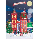 Adventskalender mit Schokoladentäfelchen - 181 g