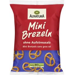 Organic Mini Pretzels, without Salt on Top - 100 g