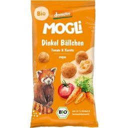 Mogli Palline di Farro Bio - Pomodoro e Carota - 40 g