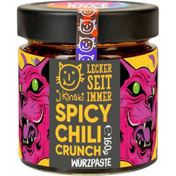 J.Kinski Biologische Spicy Chili Crunch - 160 g