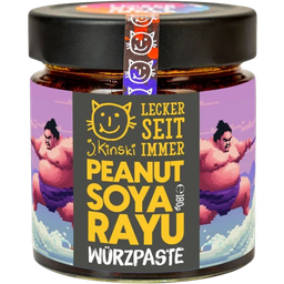 J.Kinski Bio Peanut Soya Rayu Würzpaste - 160 g