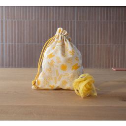 Pebbly Sac en Coton M - Jaune - 1 pcs.