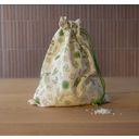 Pebbly Sac en Coton L - Vert - 1 pcs.