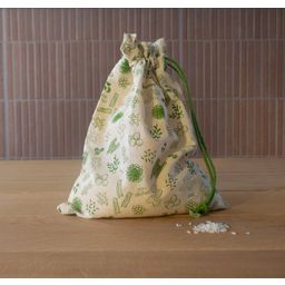 Pebbly Sac en Coton L - Vert - 1 pcs.