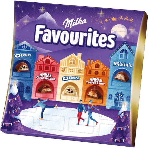 Milka Favourites Advent Calendar, 206 g - Piccantino Online Shop UK