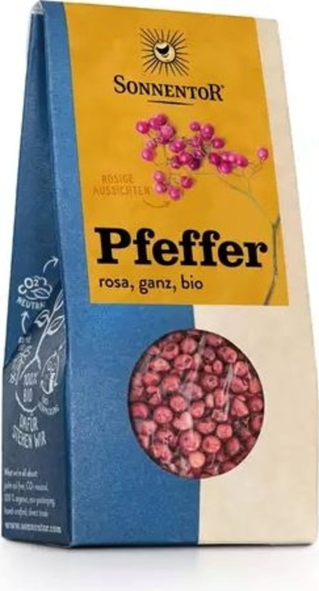 Sonnentor Poper roza, cel, 20 g - Piccantino Slovenija